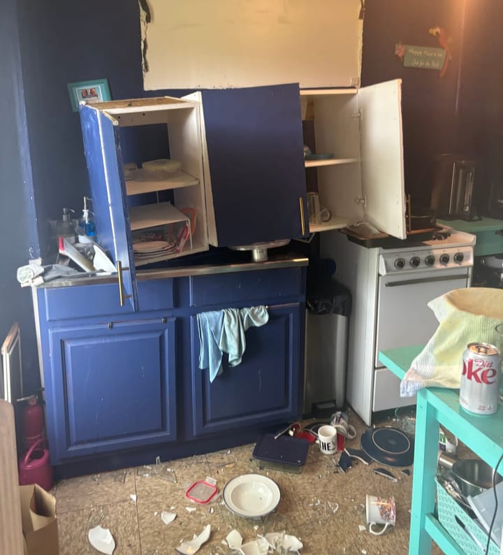 My kitchen cabinet collapsed on me and somehow renters insurance didn’t cover it