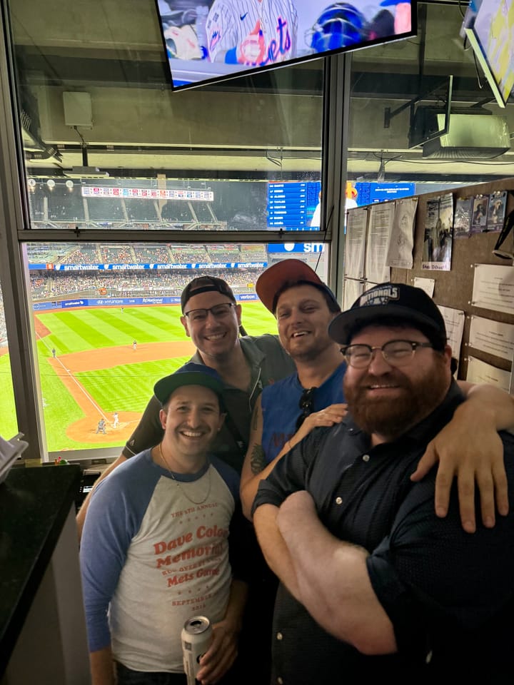 Two Mets fans grapple with happiness