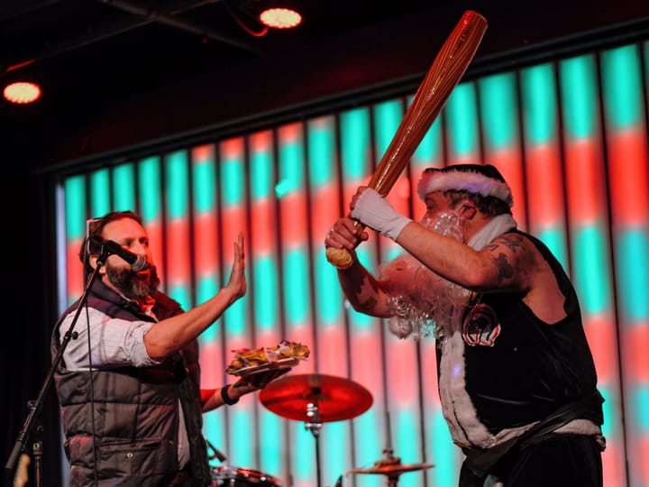 Photos: No Office Holiday Party 2025, Red Christmas edition